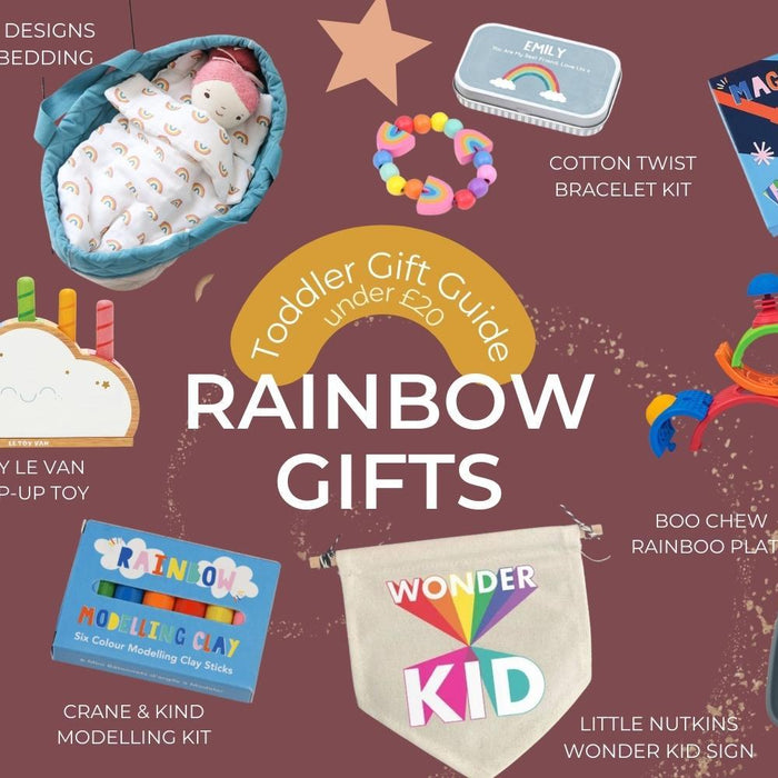 Our Rainbow Filled Gift Guide - Toddler Edition