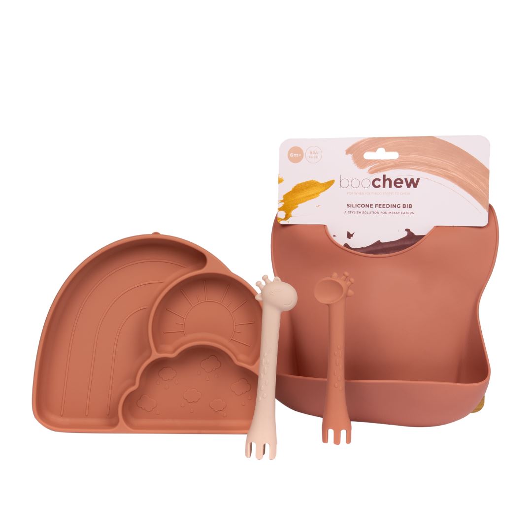 Rainboo Weaning Set <br> Rust Boo Chew