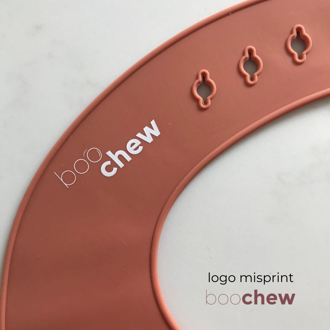 Silicone Bibs <br> Perfectly Imperfect Boo Chew 