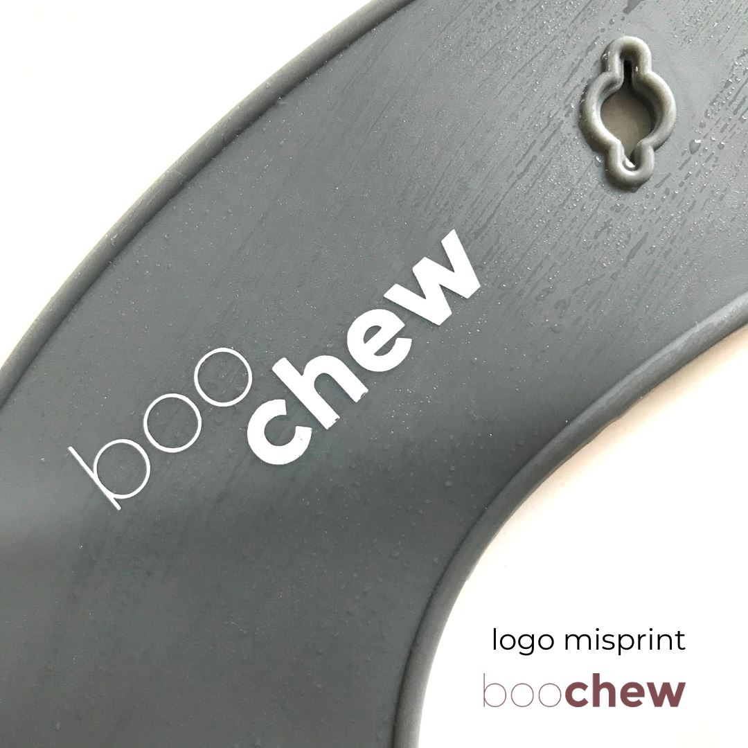 Silicone Bibs <br> Perfectly Imperfect Boo Chew 