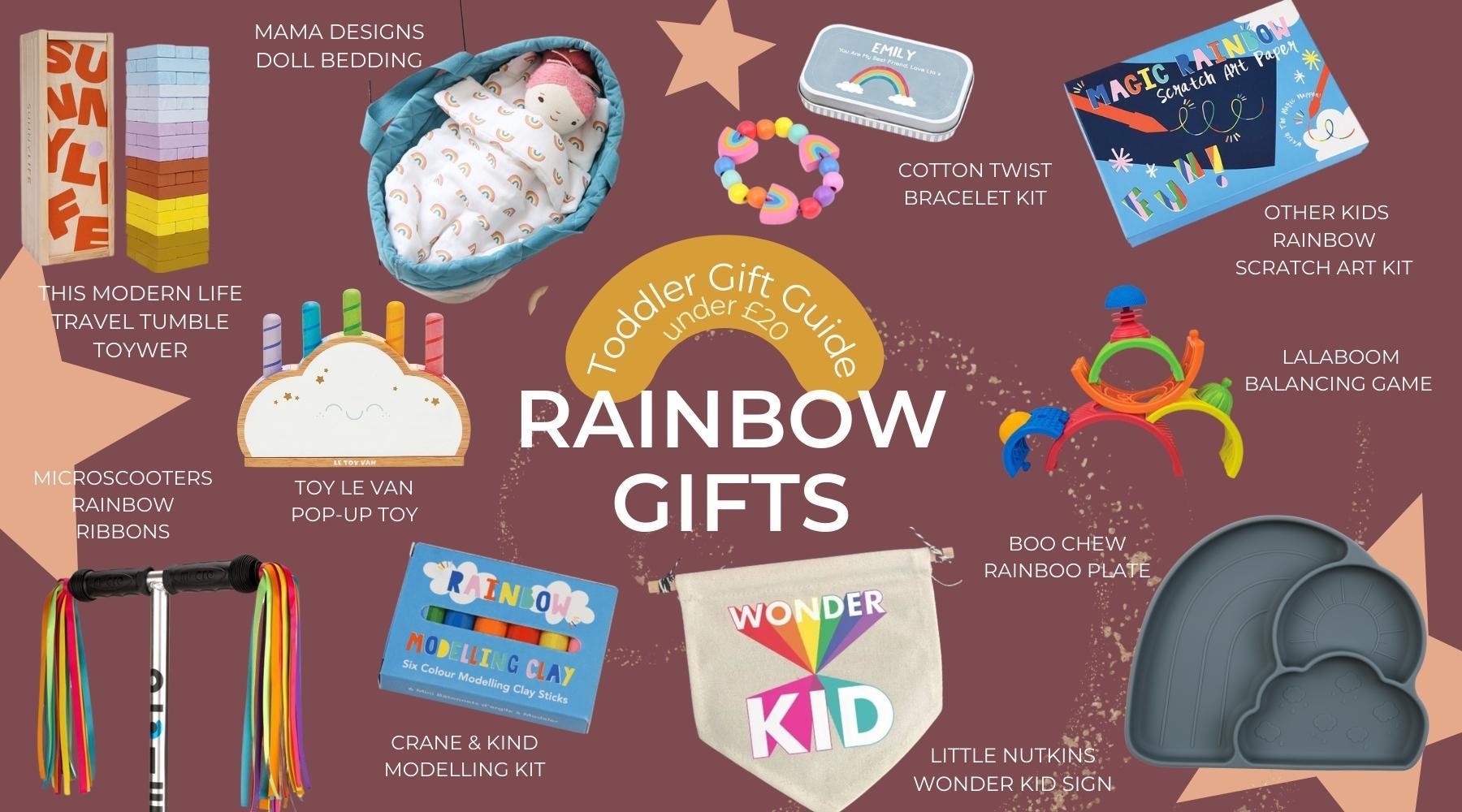 Our Rainbow Filled Gift Guide - Toddler Edition