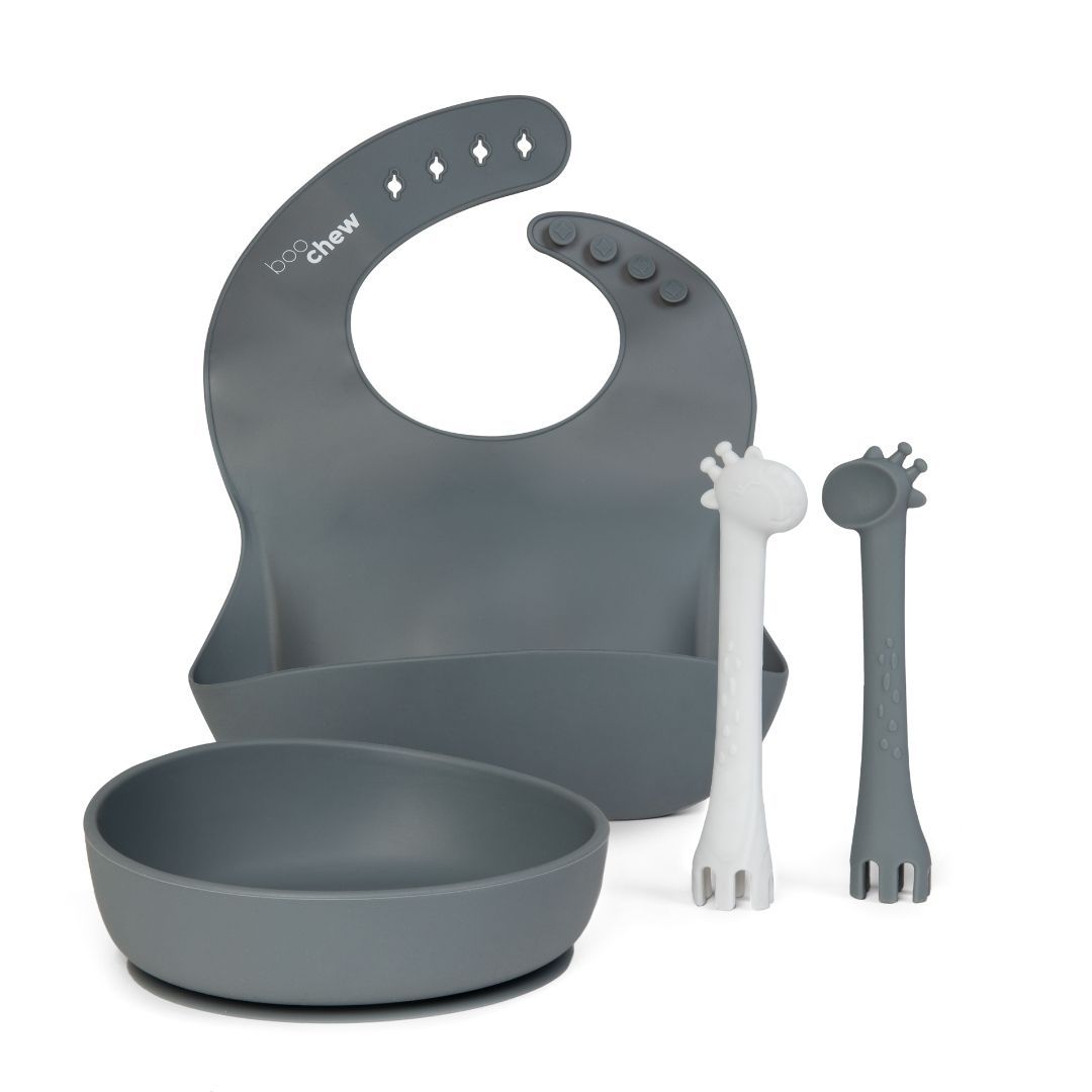 Baby weaning set graphite