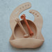 Silicone weaning bundle in oat and rust by boo chew